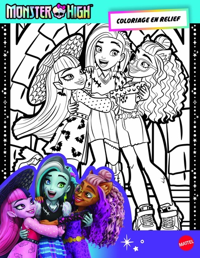 [MXL0724] Feutrine Monster High (sans feutres)