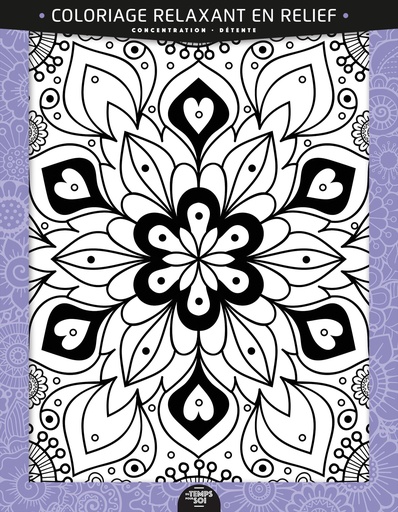 [MXL1124] Feutrine Mandala (sans feutres)