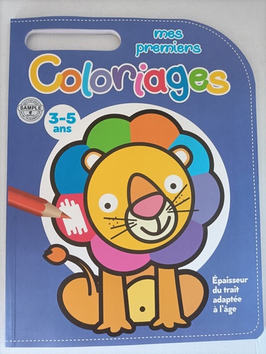 [MXL5024] Mes premiers coloriages avec poignée 