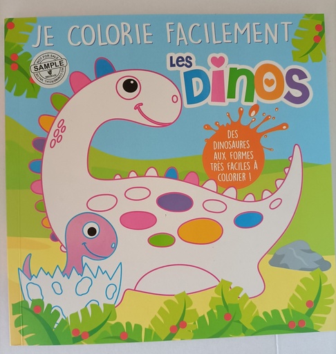 [MXL5224] Je colorie facilement les dinos 