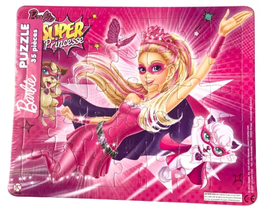 [LLC0415] Barbie - Super Princesses puzzle
