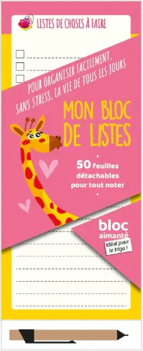 [MXL9424] To do list - ROSE + 1 stylo
