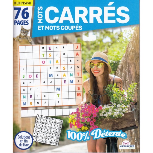[MXL4024] Mots carrés et coupés - 76pages
