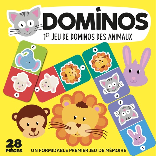 [MXL8124] Domino des animaux