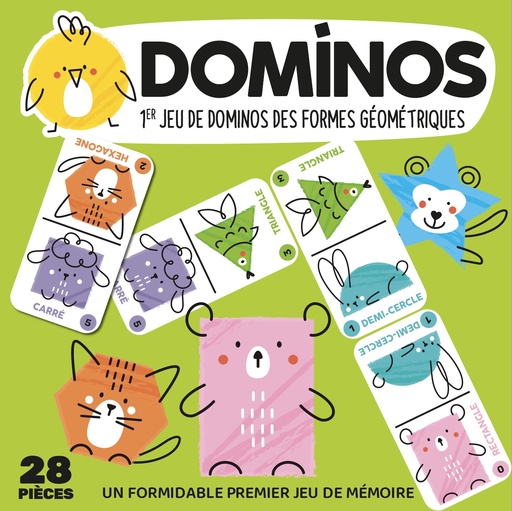 [MXL8224] Domino formes géométriques