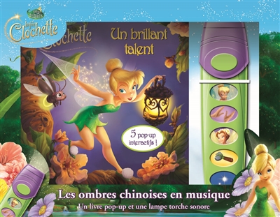 Coffret la fée Clochette, les ombres chinoises en musique