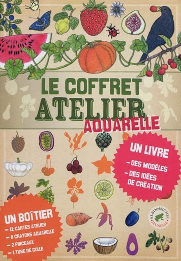 Le coffret atelier aquarelle 