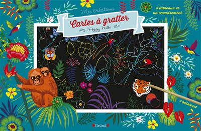 Cartes à gratter : Forêts enchantées
