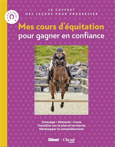 Coffret   Mes cours d'équitation pour gagner en confiance  (2 livres)