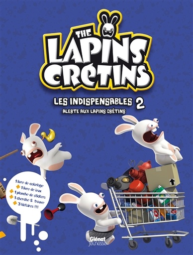 Coffret  The Lapins Crétins  Les indispensables 2 (bleu)
