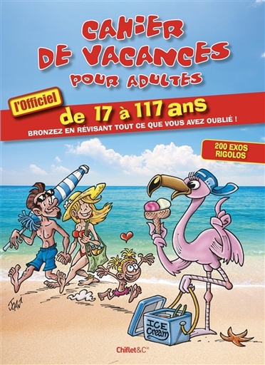 Cahier de vacances pour adultes
