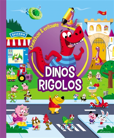 Cherche et trouve  Dinos rigolos
