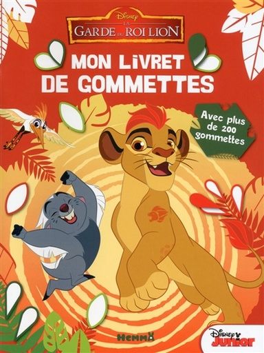 Disney - La Garde du Roi Lion - Mon livret de gommettes