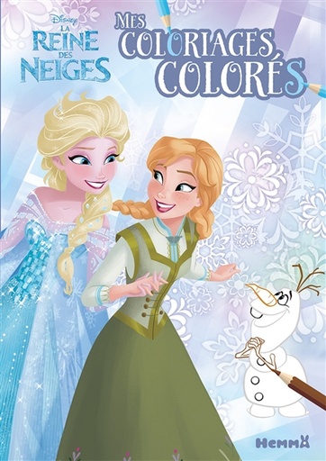 Disney La Reine des Neiges - Mes coloriages colorés