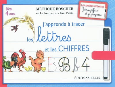 J'apprends à tracer les lettres et les chiffres - Dès 4 ans