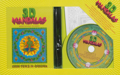 3D mandalas - Méditations guidées. Avec des lunettes 3D et 12 cartes de mandalas à colorier