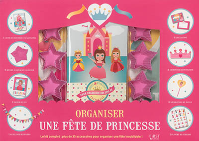 Coffret Organiser une fête de princesse