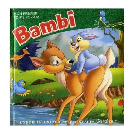 [BRIJ1150] Bambi (vert). Mon premier pop-up