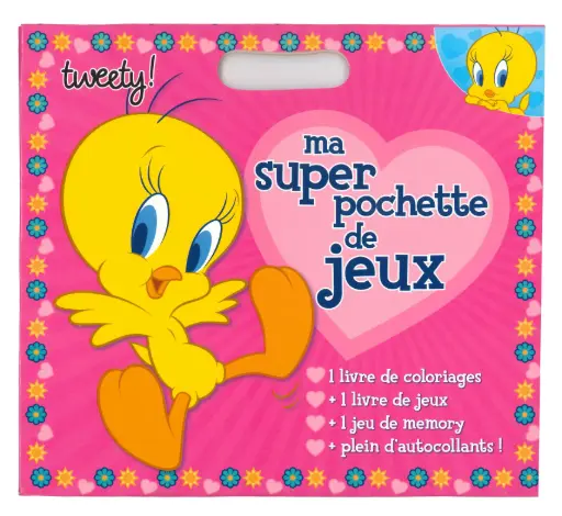 [SDPL27164] Ma super pochette de jeux - Tweety