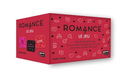 Game Box Romance - + de 450 Questions, Quizz, défis et gages pour s'éclater Entre Fans de New Romanc