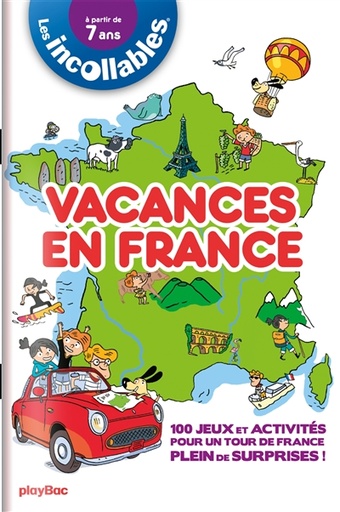 Incollables - Cahiers de vacance primaire - Un tour en France