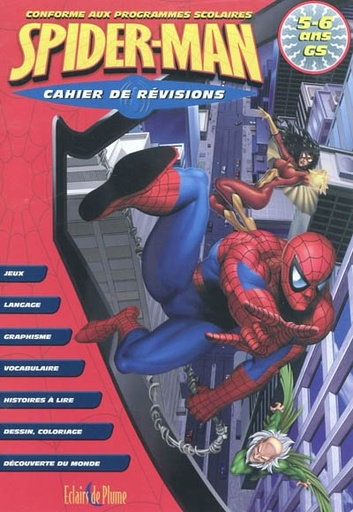 Cahier de révisions Spider-Man GS - 5-6 ans
