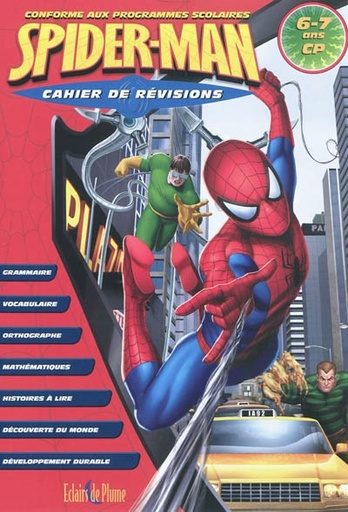 Cahier de révisions Spider-Man CP - 6-7 ans