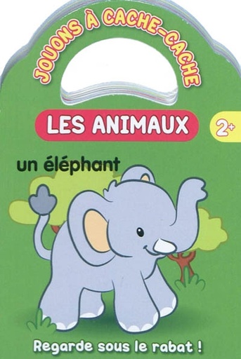 Jouons à cache-cache  Les Animaux (un éléphant)