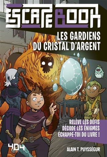 Les Gardiens du Cristal d'Argent - Escape book enfant