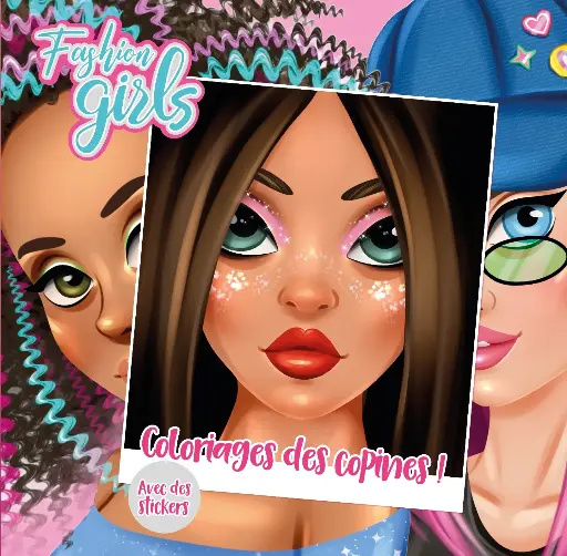 [MXL18824] Fashion Girls Coloriages des copines