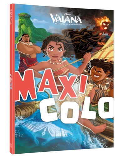 [5680211] VAIANA : Maxi Colo : Disney Princesses