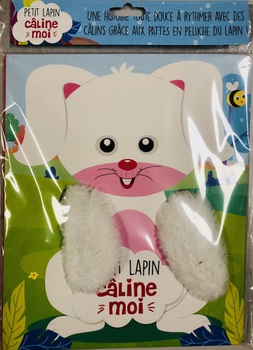 [MXL23124] Livre peluche - Petit lapin câline-moi