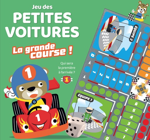 [MXL18324] Boîte de jeu - Petites voitures, la grande course !