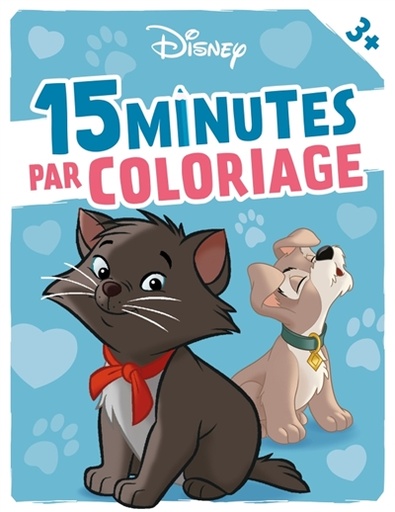 [4958145] DISNEY : 15 Minutes par Coloriage : Bébés chiens et chats (dès 3 ans)
