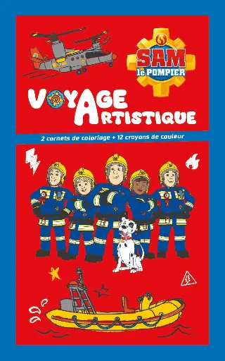 [MXL19124] Voyage Artistique - Sam le pompier TRAVEL KIT