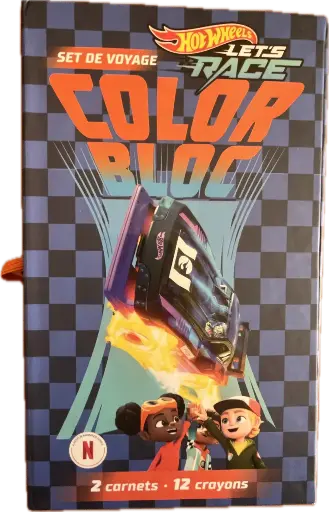 [MXL14324] HotWheels Let's race Color bloc - TRAVEL KIT