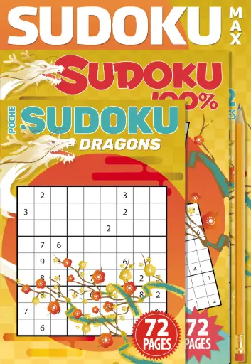 [MXL26424] Pochette - 3 Sudokus Dragon + 1 crayon