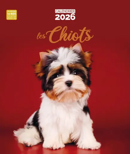 [MXL0725] Calendrier 2026 - Les Chiots
