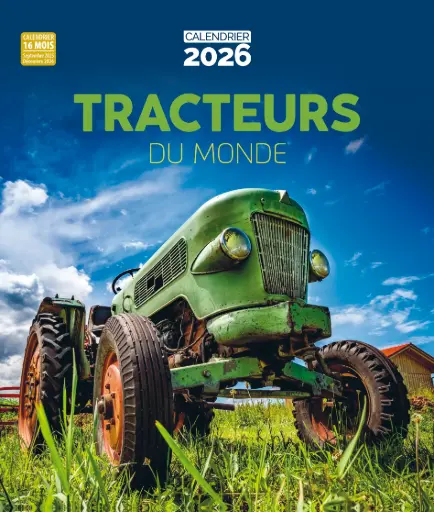 [MXL1425] Calendrier 2026 - Tracteurs du monde