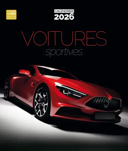 [MXL1725] Calendrier 2026 - Voitures sportives