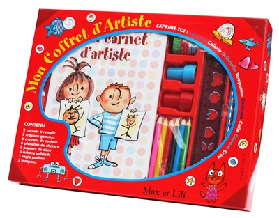 Mon coffret d'artiste : Max et Lili