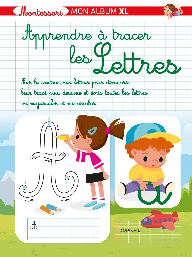 [MXL5525] Mon album XL - Les lettres