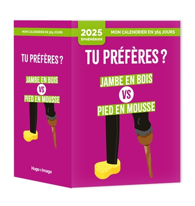 [8839943] MON CALENDRIER 2025 - TU PREFERES