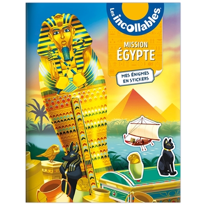 [5118581] Les incollables : mission Egypte : mes énigmes en stickers