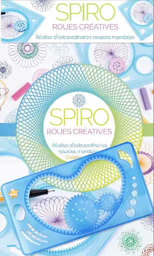 [MXL8225] Spiro roues créatives avec règle à dessin