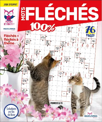 [MXL25724] MOTS FLÉCHÉS 4- Hibou malin 