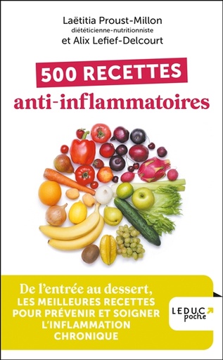 500 RECETTES ANTI INFLAMMATOIRES
