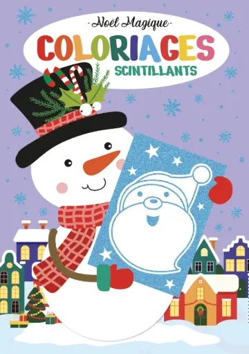 [MXL10125] Noël magique, coloriages scintillants