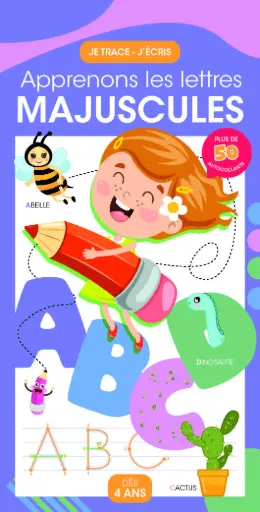 [MXL20225] Apprenons les lettres majuscules - Je trace, j'écris