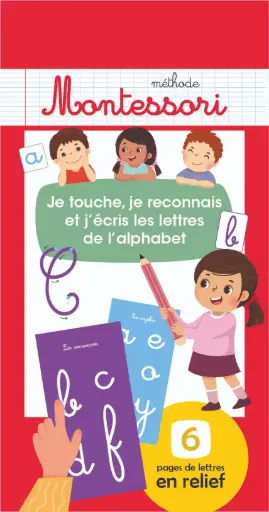 [MXL20525] BLOC SPIRALES MONTESSORI LETTRES 